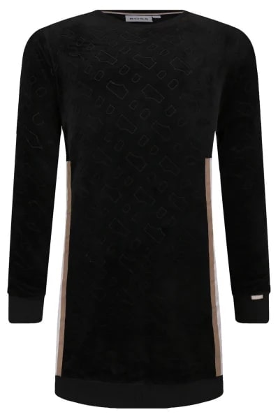 Kids Long-Sleeved Velvet Dress