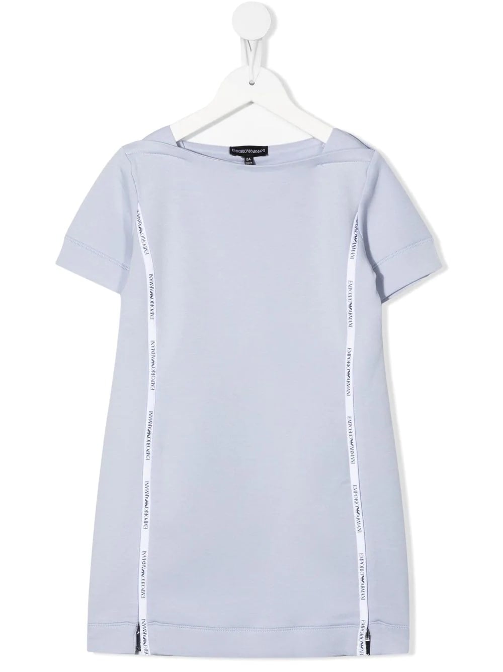 Double-jersey dress with lettering details