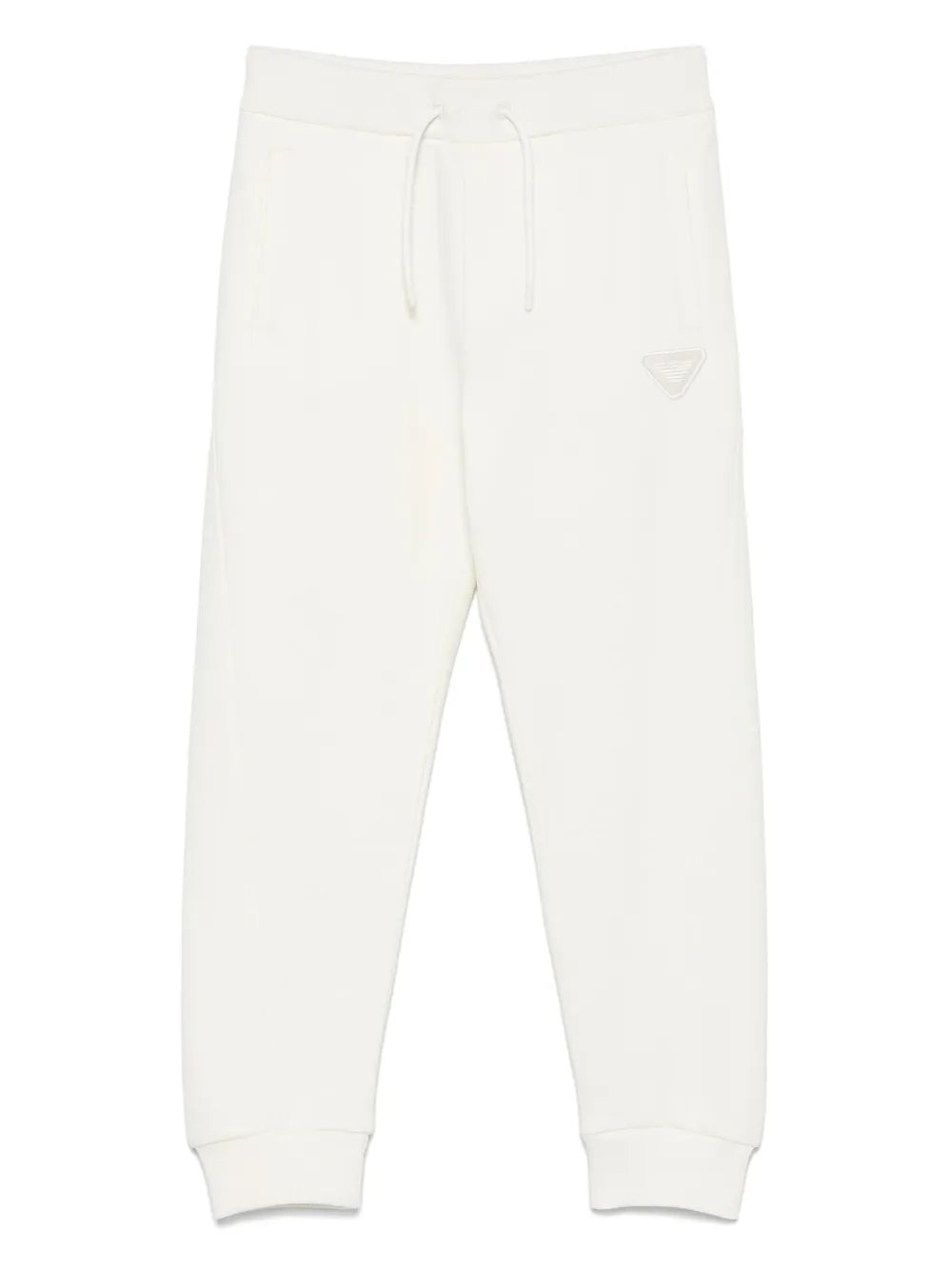 ASV Piqué-jersey joggers with embroidered logo
