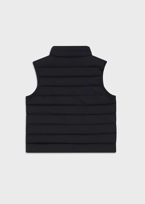 Kids Quilted-Nylon Puffer Gilet With Recycled Down, view 5