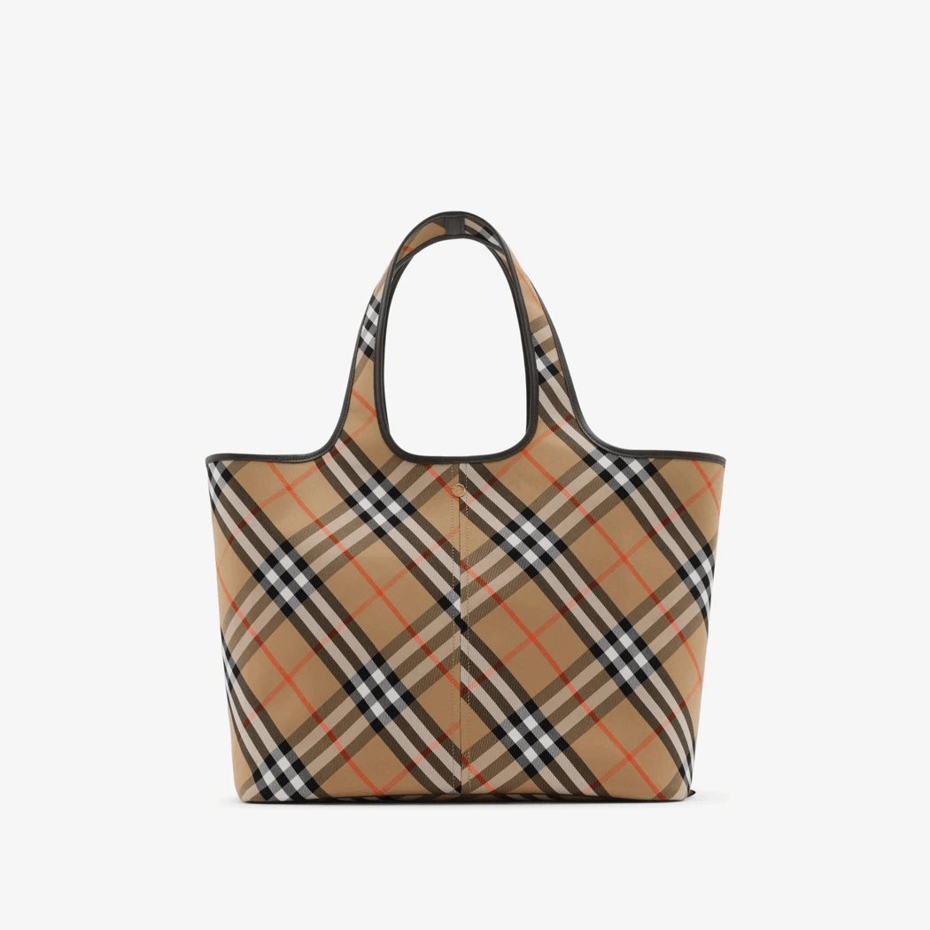 Medium Check Tote