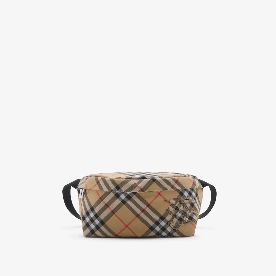 Check Belt Bag