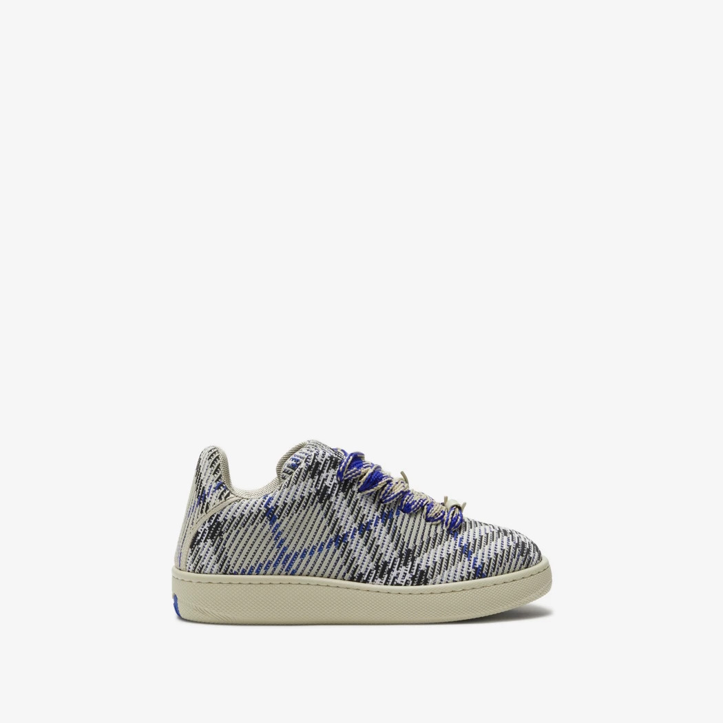 Check Knit Box Sneakers