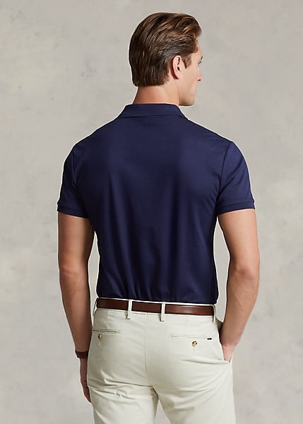 Polo Ralph Lauren Custom Slim Fit Soft Cotton Polo Shirt, view 4