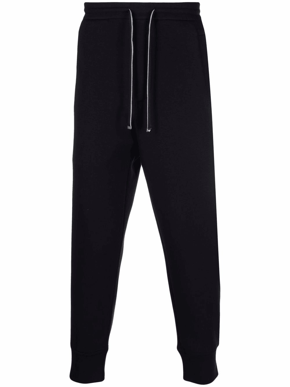 tapered-leg solid trackpants
