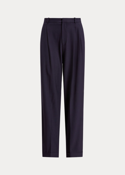 Polo Ralph Lauren Wool-Blend Wide-Leg Trouser