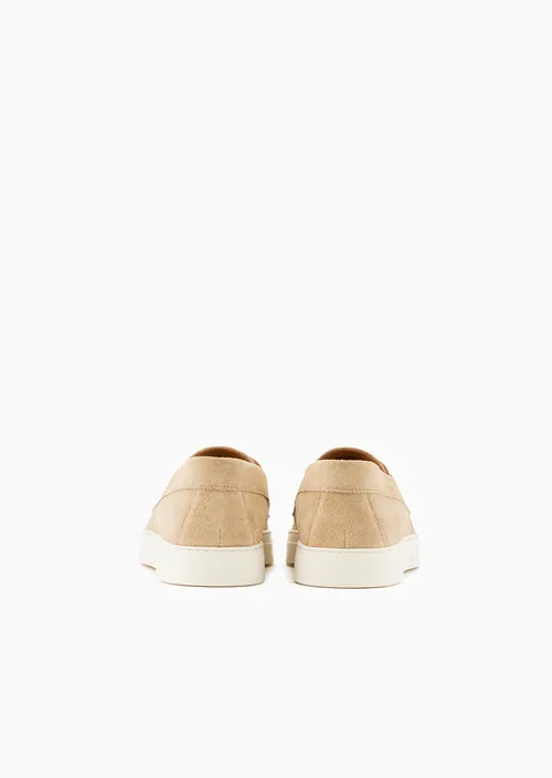 Crust Leather Boat Shoes, view 4