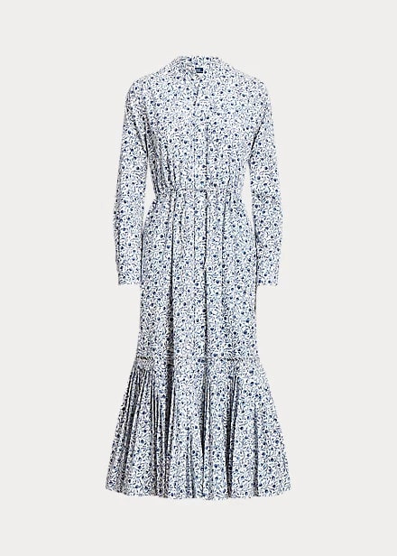 Polo Ralph Lauren Floral Dress With Drawstring