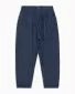 Oval-leg denim jeans