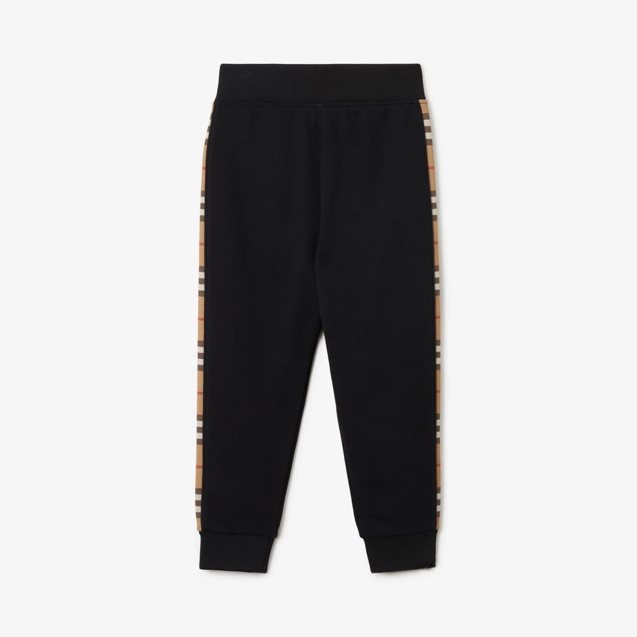 Burberrycheck Panel Cotton Jogging Pants