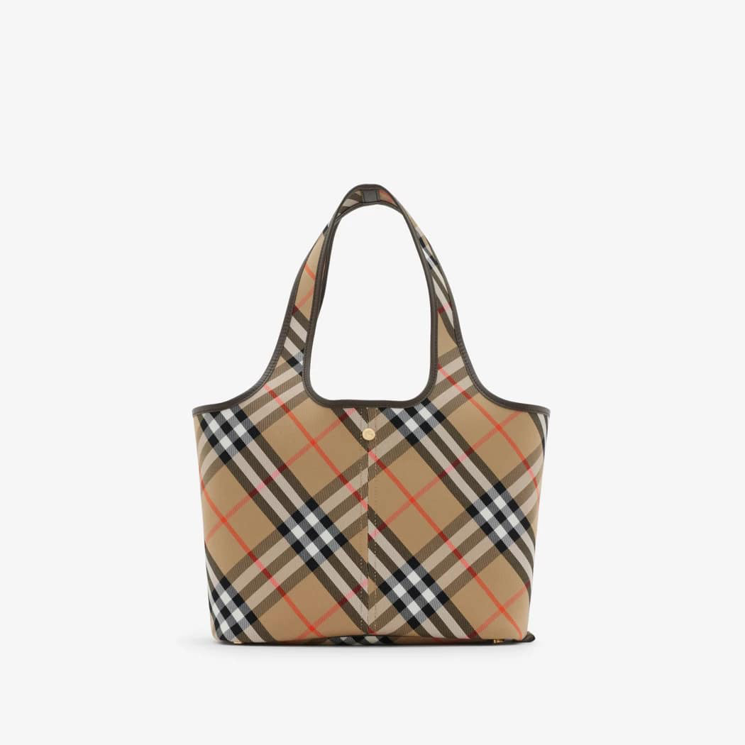 Small Check Tote