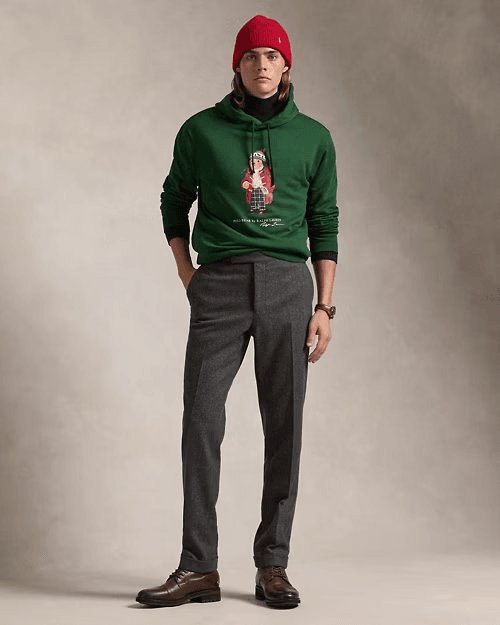Polo Bear Fleece Hoodie, view 3