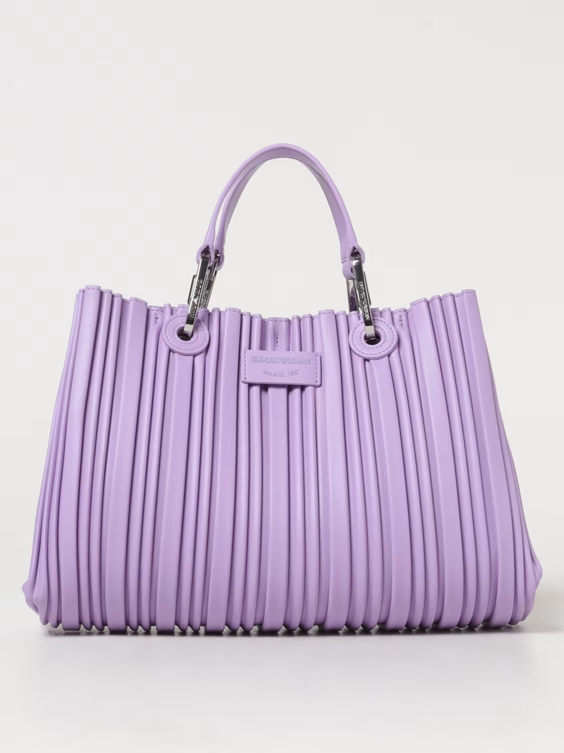 Asv Myea Small Shopper Bag In Pleated, Recycled Faux Nappa Leather