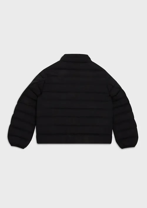 Kids Quilted-Nylon Puffer Jacket With Recycled Down And Full-Length Zip, view 3