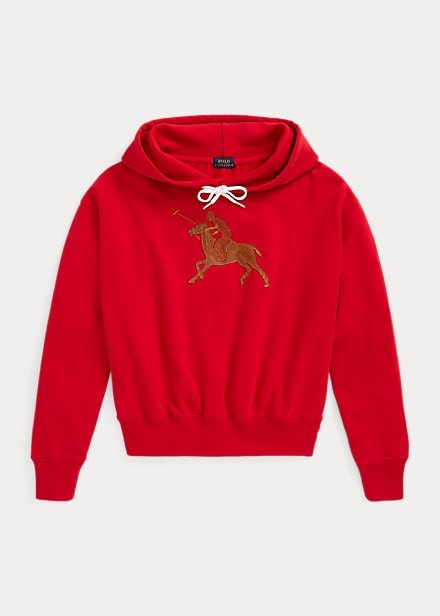 Polo Ralph Lauren Sponge hooded sweatshirt with pony