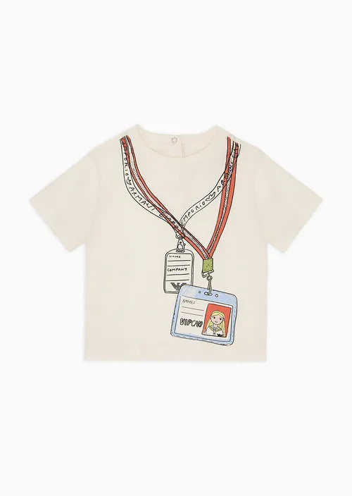 Kids Asv Organic Jersey T-Shirt With Print