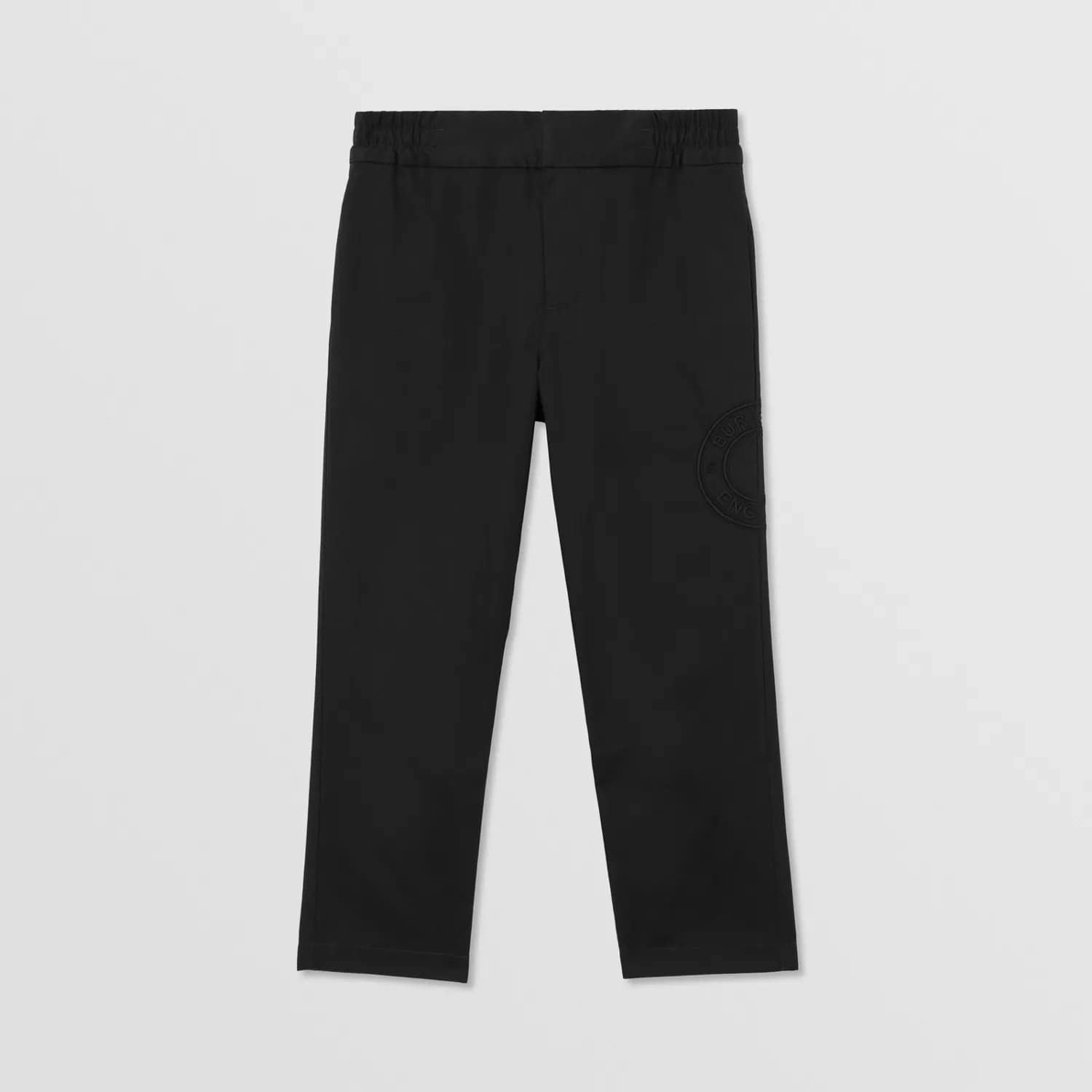 Logo Graphic Cotton Twill Trousers