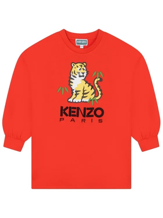 Kids Tiger Print Dress