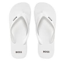 Branded Flip-Flops With Structured Straps