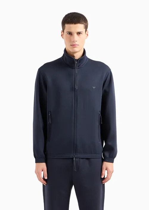 Travel Essentials Full-Zip Sweatshirt In Double Jersey, view 5
