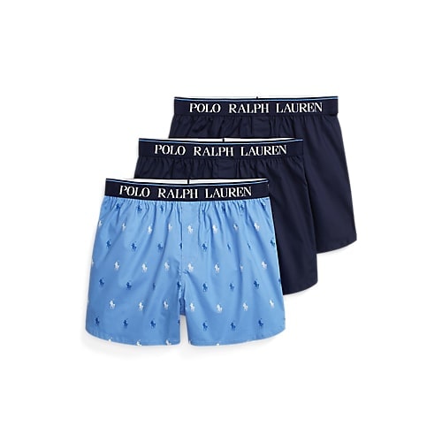 Polo Ralph Lauren Stretch Cotton Boxer 3-Pack