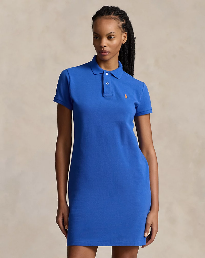 Polo Ralph Lauren Cotton Mesh Polo Dress, view 2