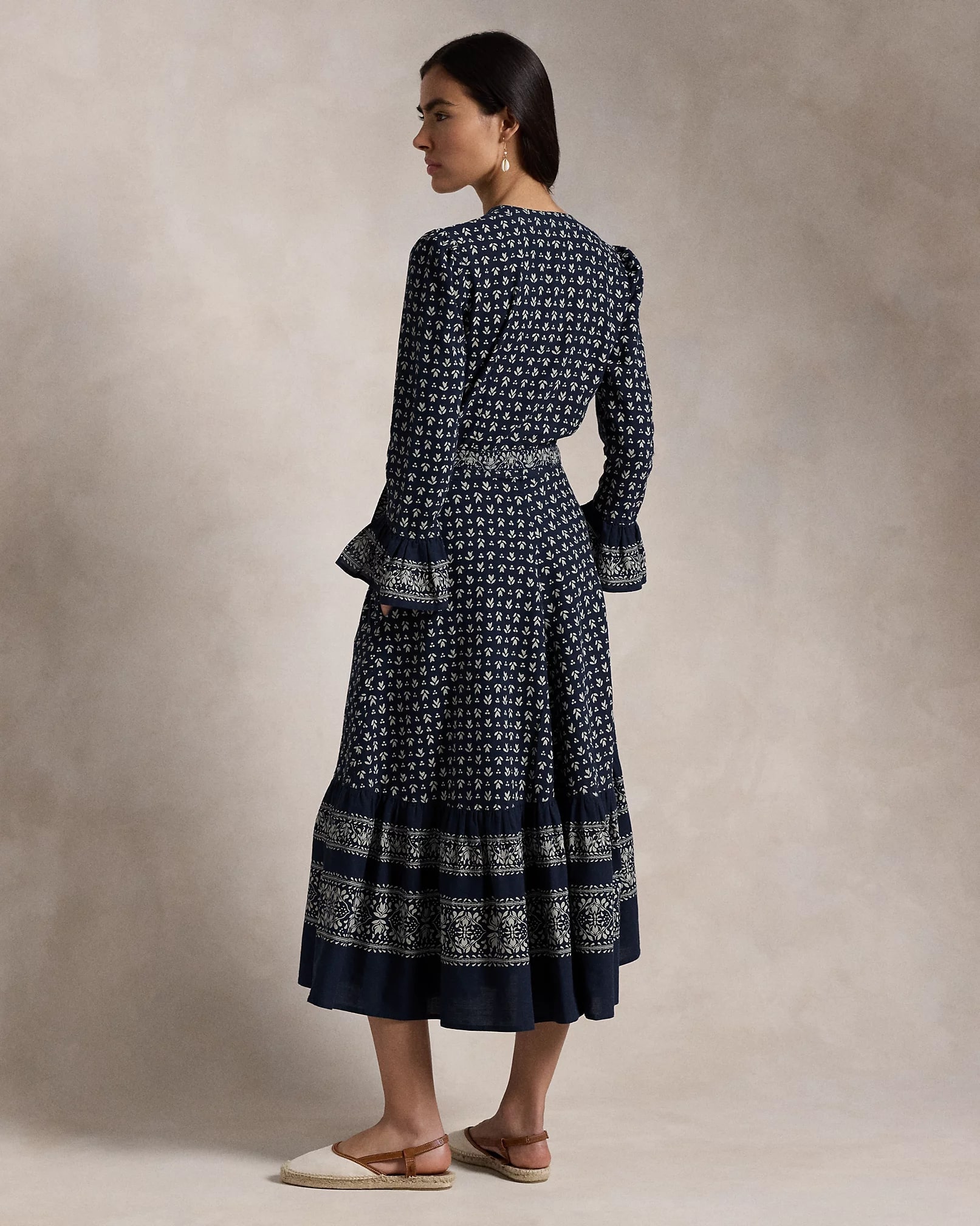 Polo Ralph Lauren Floral-Print Wrap Dress, view 4