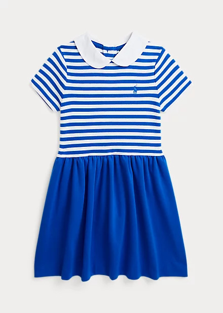 Polo Ralph Lauren Striped Ottoman Ponte Dress