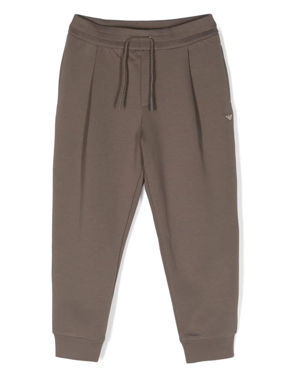 Kids Pleat-Detail Jersey Track Pants