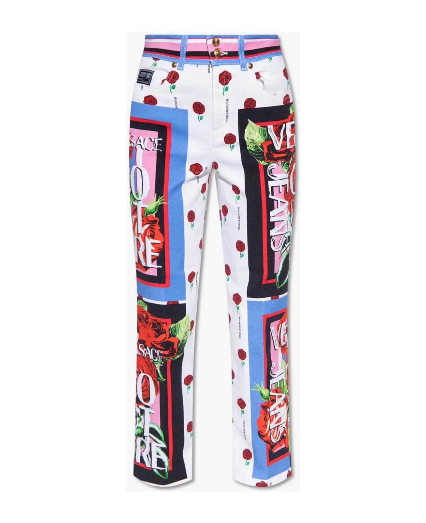 Patterned Jeans