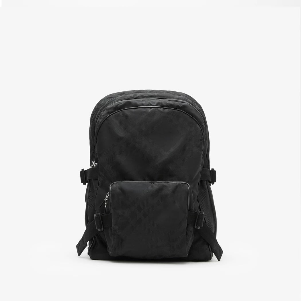 Check Jacquard Backpack