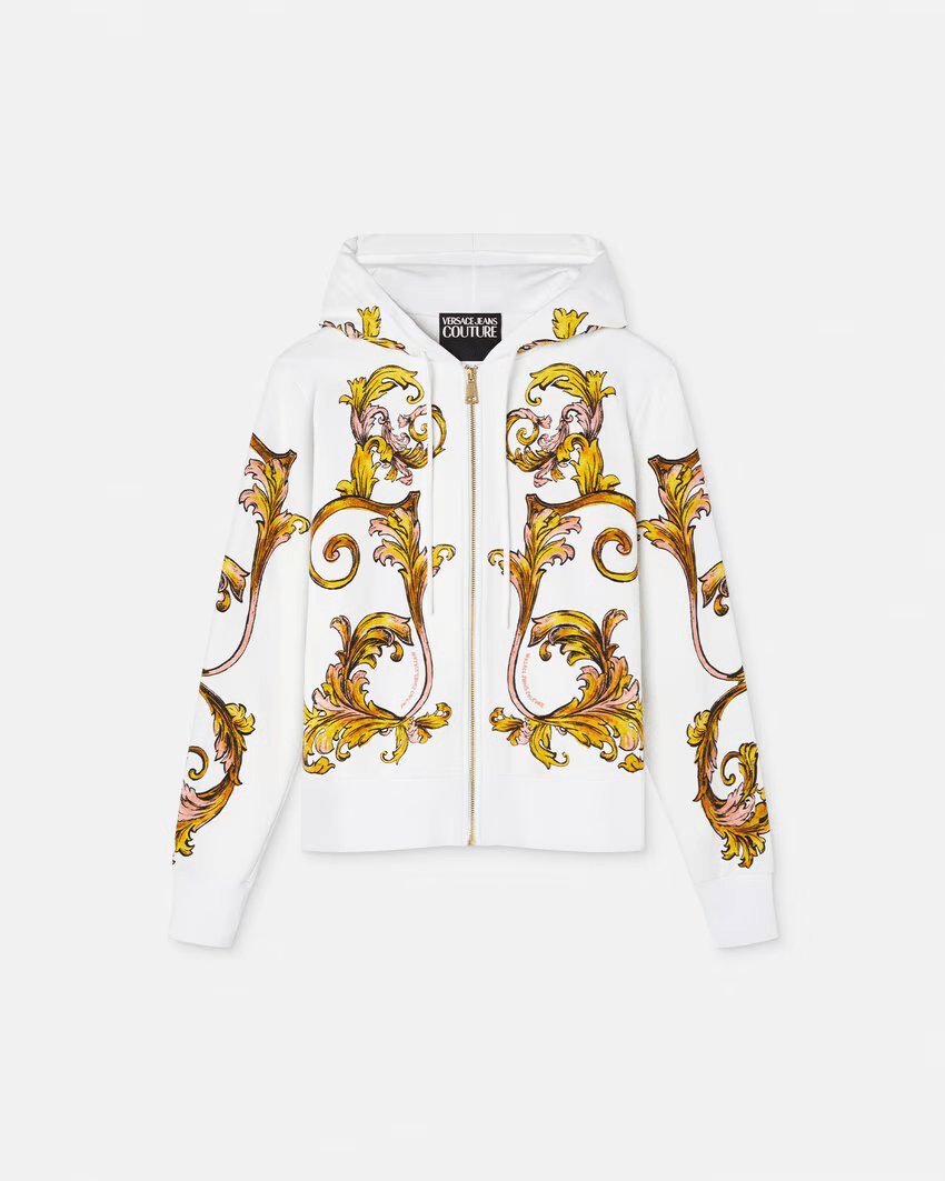 Outline Barocco Zip Hoodie