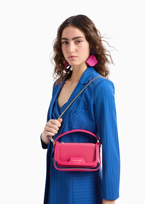Pvc Mini Bag With Chain Shoulder Strap, view 10
