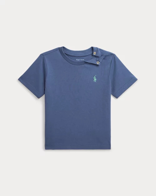 Cotton Jersey Crewneck T-Shirt