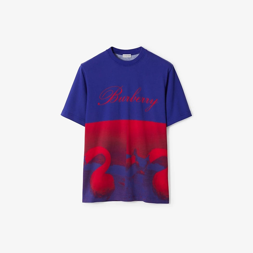 Swan Print T-Shirt