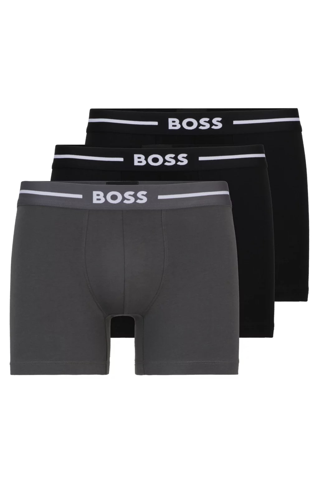 Three-Pack Of Stretch Cotton Boxer Shorts