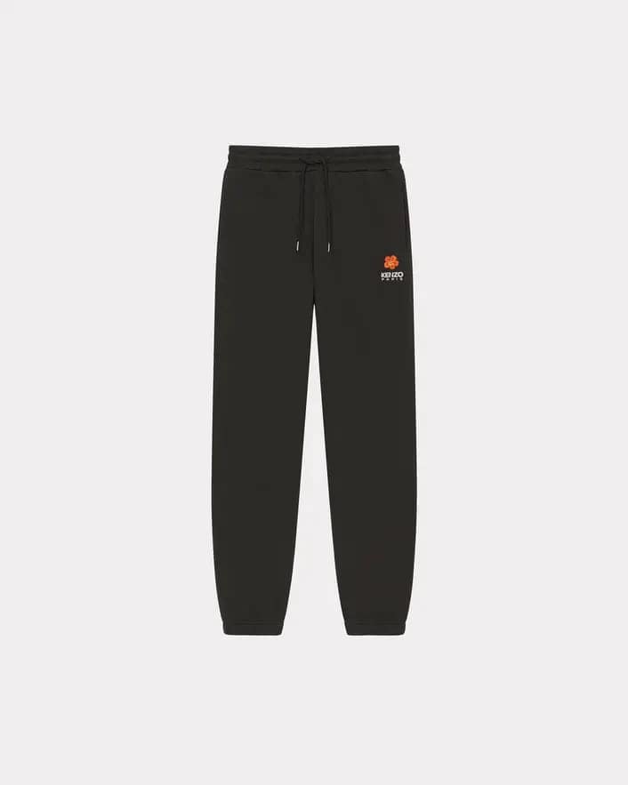 'Boke Flower' Embroidered Joggers