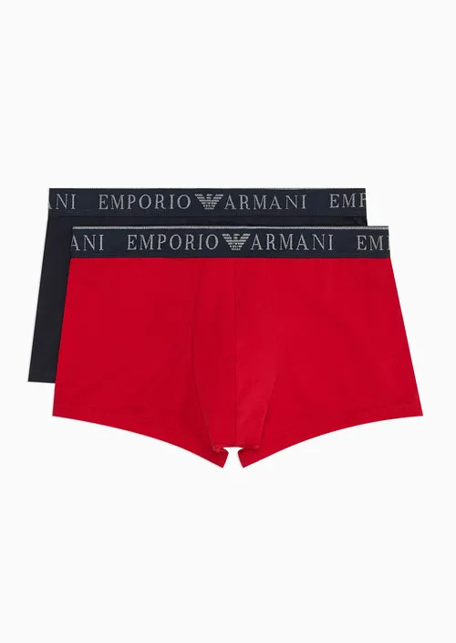 Two-Pack Of Endurance Logo Boxer Briefs